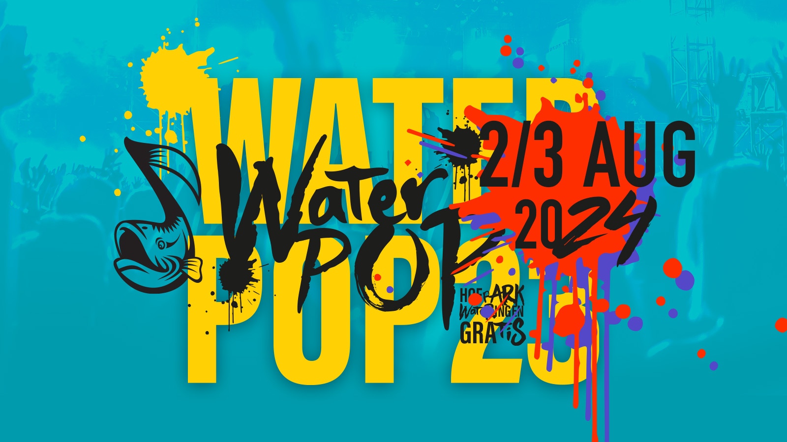 Waterpop – 2 en 3 augustus 2024 – Hofpark – Wateringen